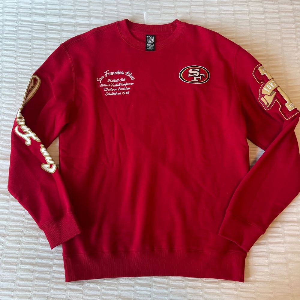 YOUTH NFL San Francisco 49er’s Crewneck